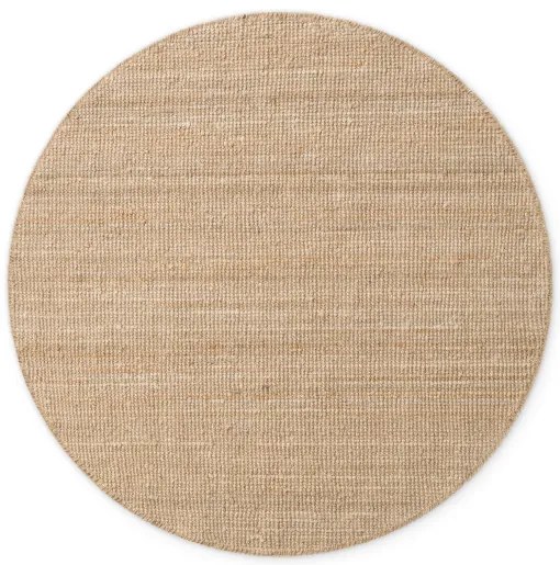 Koberec Hanse Home Bouclé Jaipur naturálny / zlatý kruh