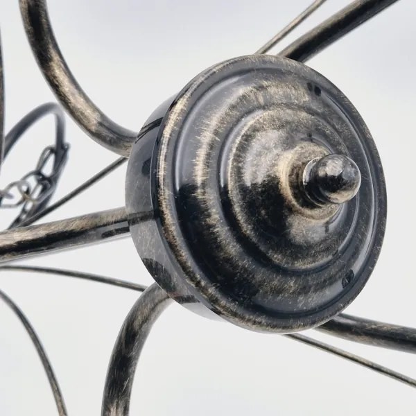 Luster na reťazi DONATO 5xE14/40W/230V