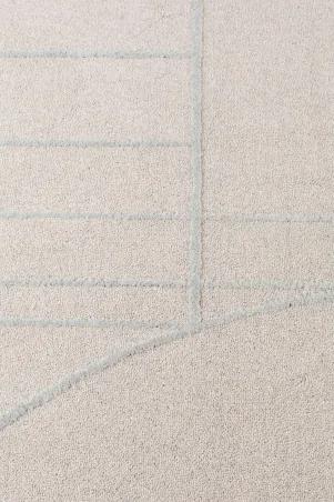 ZUIVER BLISS GREY koberec 240 x 240 cm