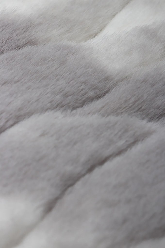 Koberec Rabbit 3D New Cawy GREY/SILVER rozmery koberec: 80x140 cm