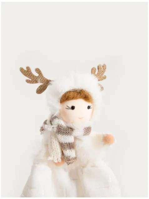 Vianočná dekorácia PLYS bábika 753831