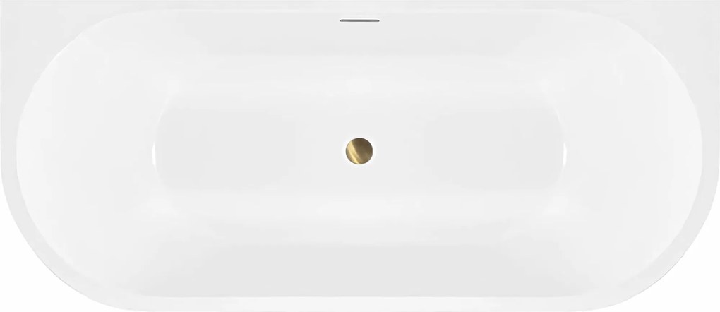 Rea Rea, OLIMPIA Nástenná akrylátová vaňa 150cm, KPL-W7634