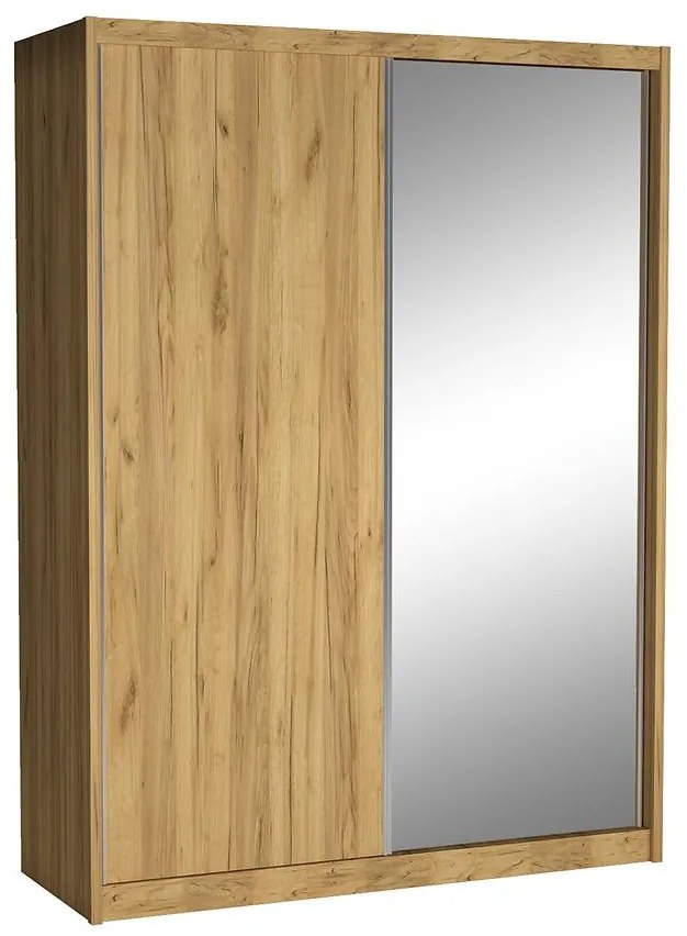 Skriňa Maciej 180 zrkadlo kraft zlatá