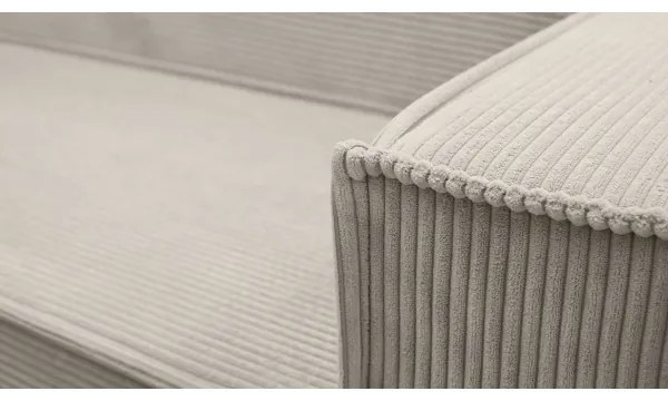 Univerzálna rohová rozkladacia sedacia súprava do U LONDON béžová