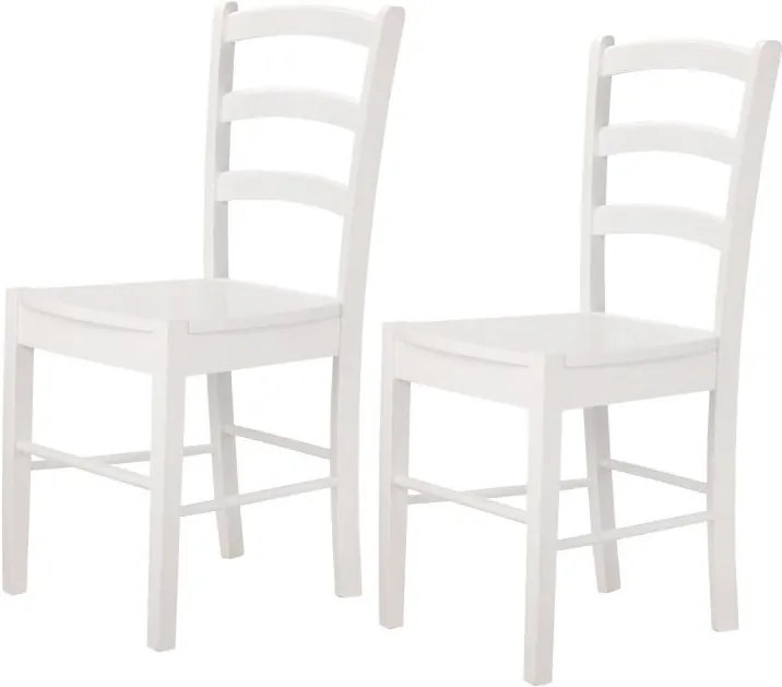 Sada 2 bielych stoličiek Støraa Trento Quer