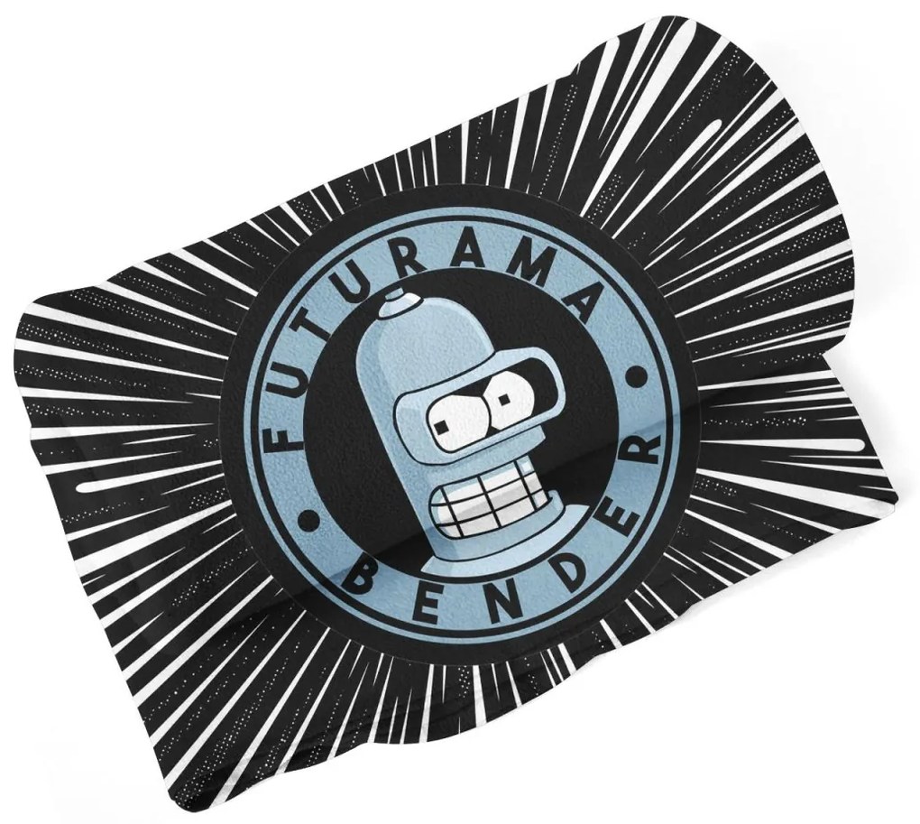 Sablio Deka Futurama Bender Vesmír - 150x120 cm