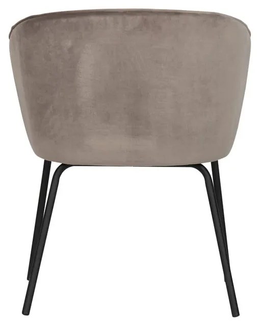 Béžové čalúnené jedálenské kreslá v súprave 2 ks Admit – WOOOD