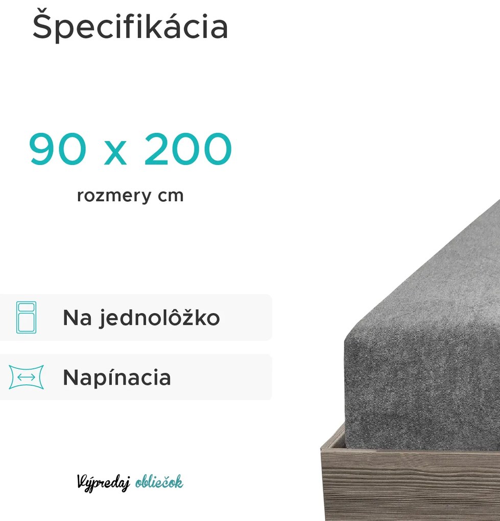 Froté plachta béžová 90x200 cm