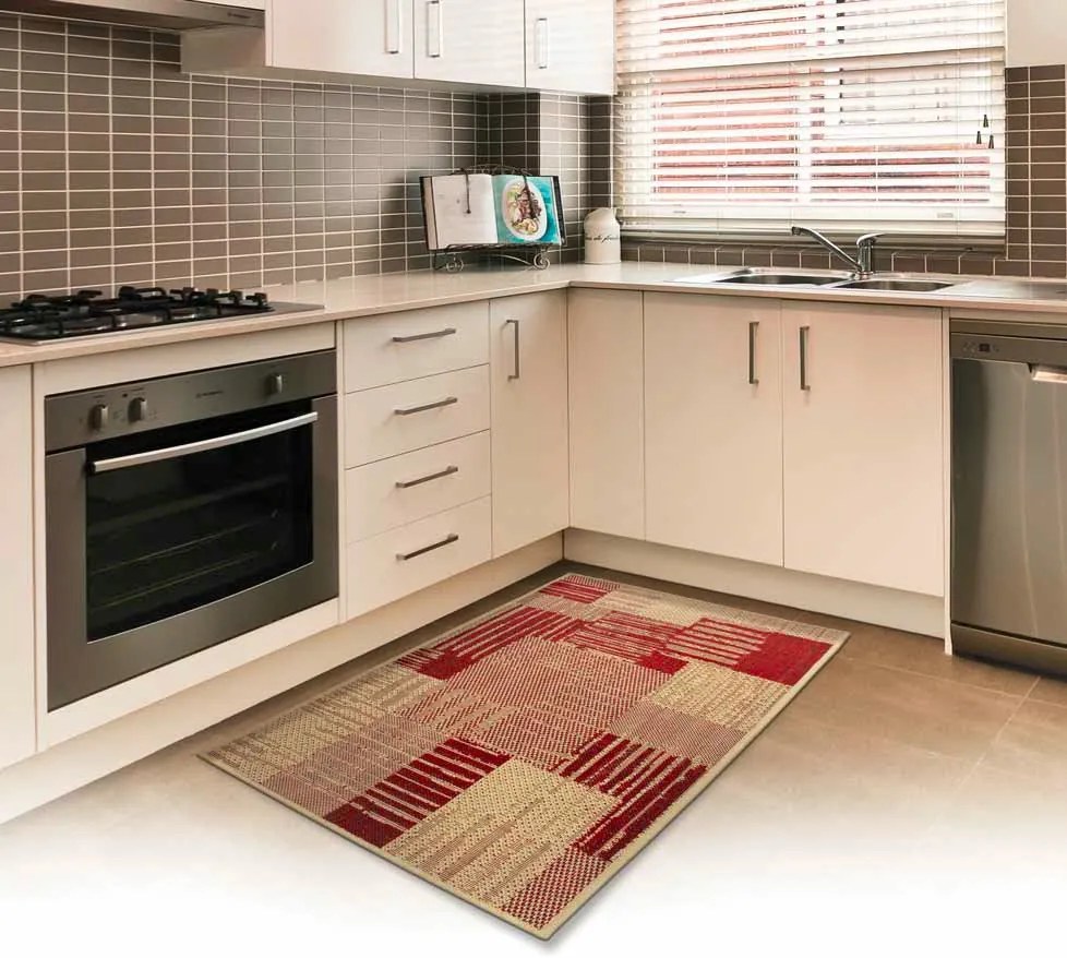 Kusový koberec Sisalo / DAWN 706 / 044P – na von aj na doma, 200x285, béžová, chodba / predsieň, Oriental Weavers