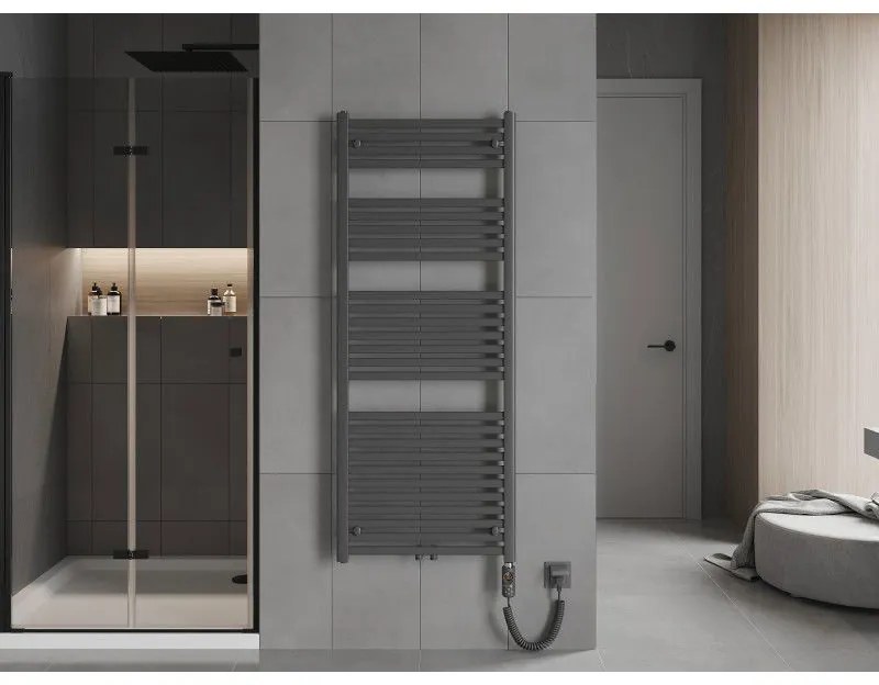 Mexen Hades, elektrické vykurovacie teleso 1500 x 600 mm, 900 W, antracitová, W104-1500-600-2900-66