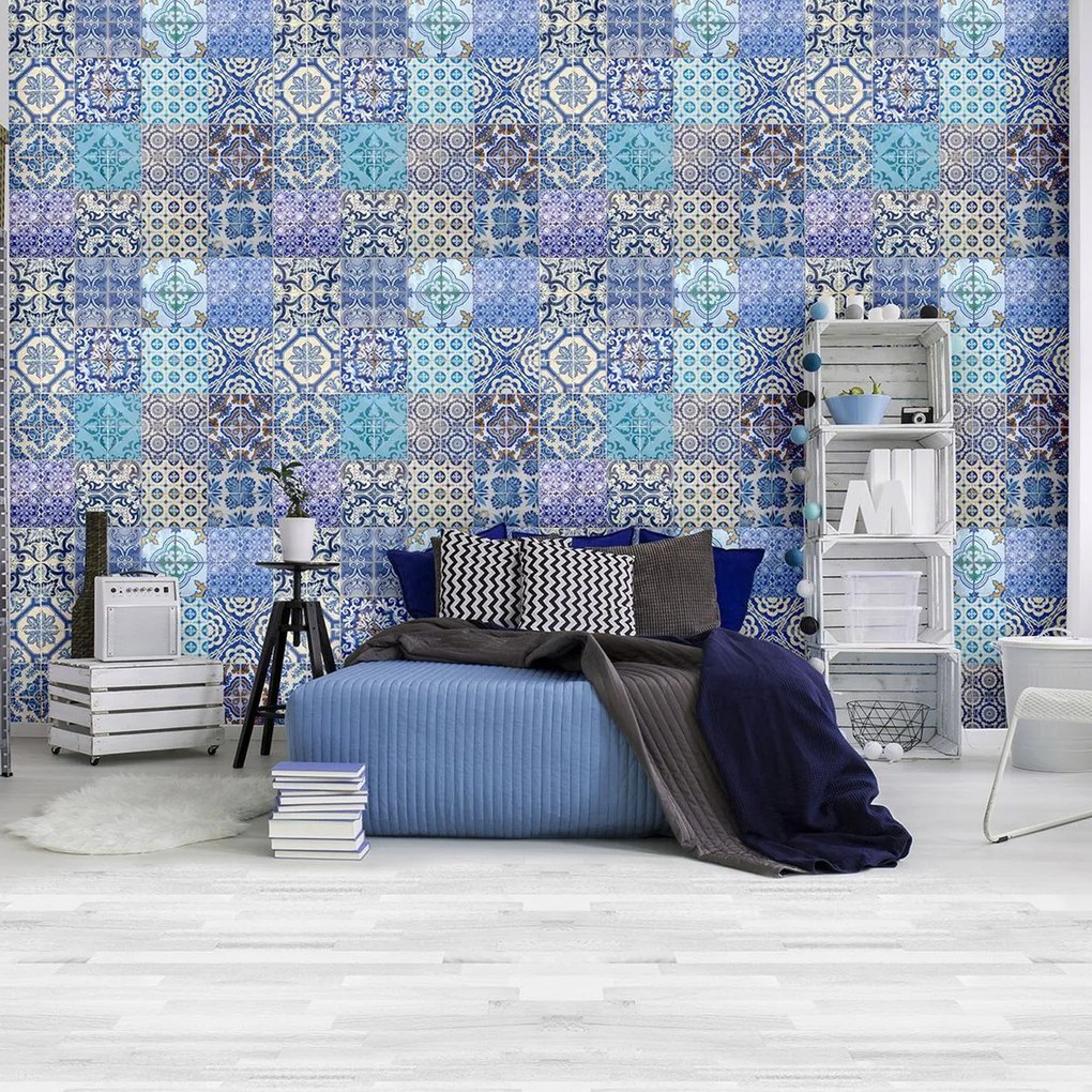 Fototapeta - Farebné dlaždice (152,5x104 cm)