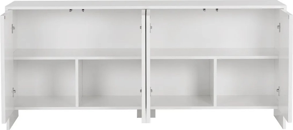Dizajnová komoda Uchenna 180 cm biela