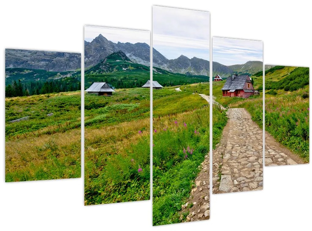 Obraz - Portrét leoparda (150x105 cm)