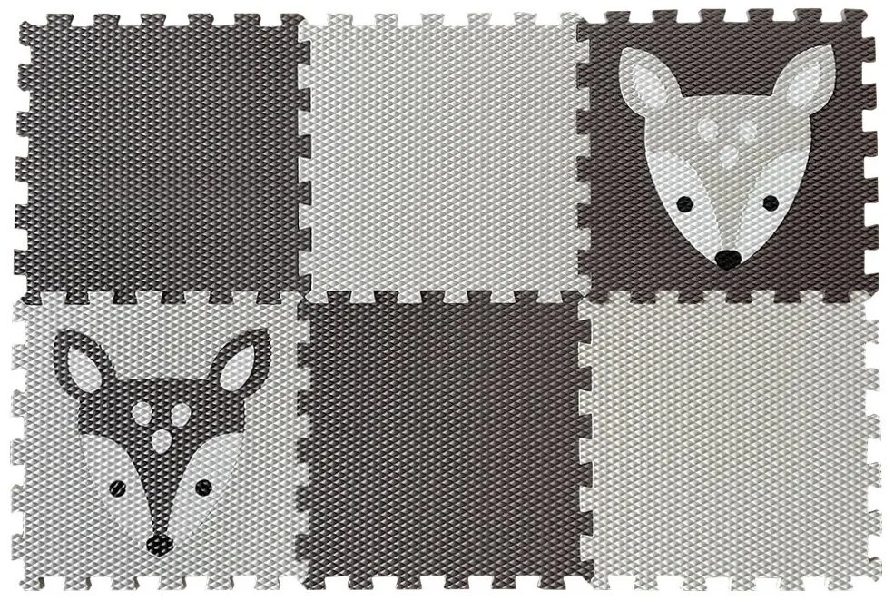 Detská penová puzzle podlaha z 6 dielov KOLOUŠOK