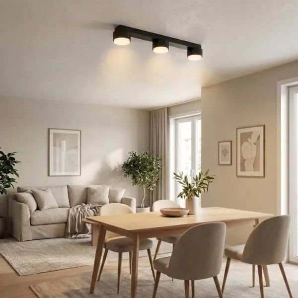 Brilagi - LED bodové svietidlo MONO 3xGX53/30W/230V čierne