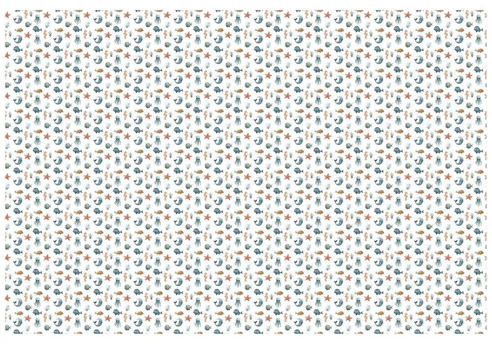 Tapeta morský svet v pastelových farbách