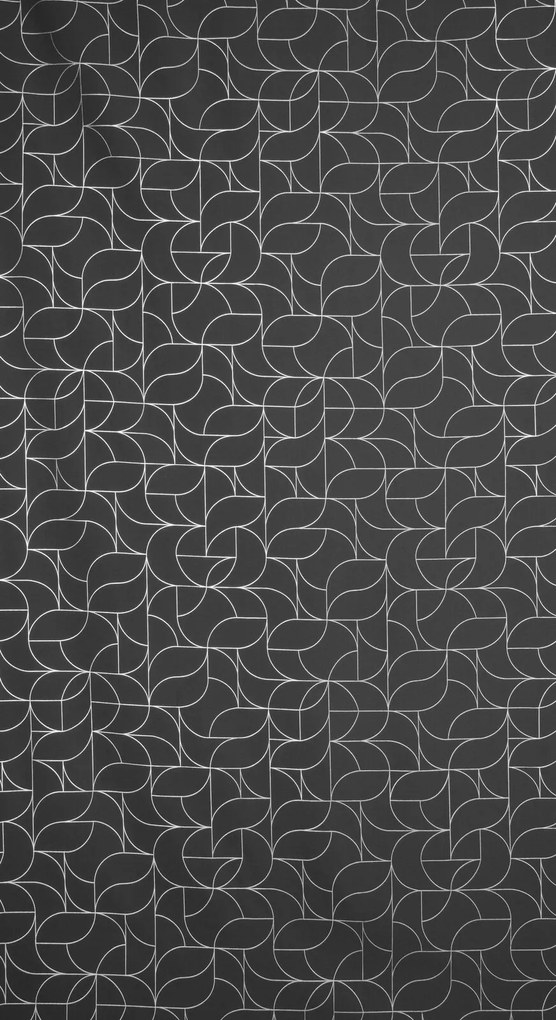 ZÁVES NA KRÚŽKOCH EVI 140X250 CM VZOROVANÁ