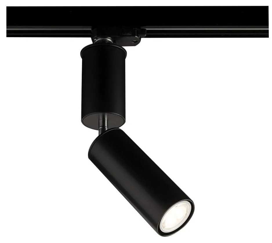 Shilo 6612 - Bodové svietidlo do lištového systému SHIMA 1xGU10/15W/230V čierna