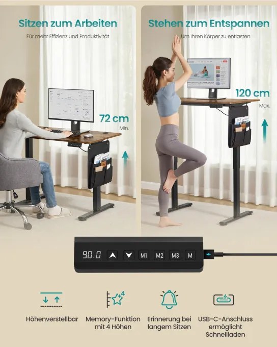 Elektrický pracovný stôl LSD130KD01