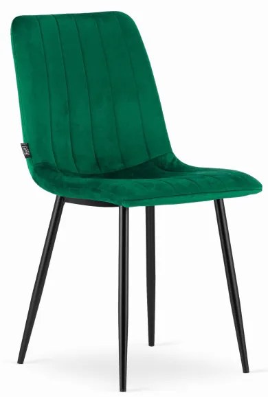 Set dvoch jedálenských stoličiek LAVA zelené (2ks)