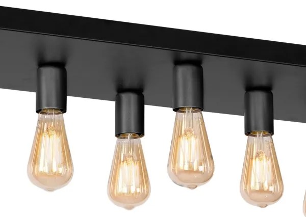 Bodové svietidlo FILO 11xE27/60W/230V čierna