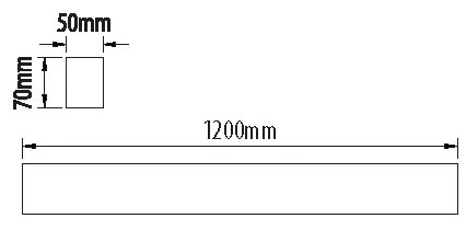 LED Žiarivkové svietidlo LINIK LED/40W/230V 4000K biela