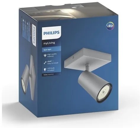Philips 50571/48/PN - Bodové svietidlo MYLIVING PAISLEY 1xGU10/5,5W/230V