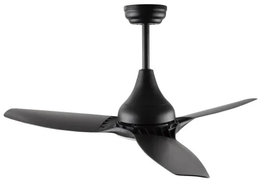 Stropný ventilátor Samoa 12.2 čierne s diaľkovým ovládaním