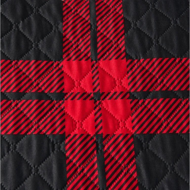 Prehoz na posteľ ALBURY červený Rozmer: 170 x 210 cm