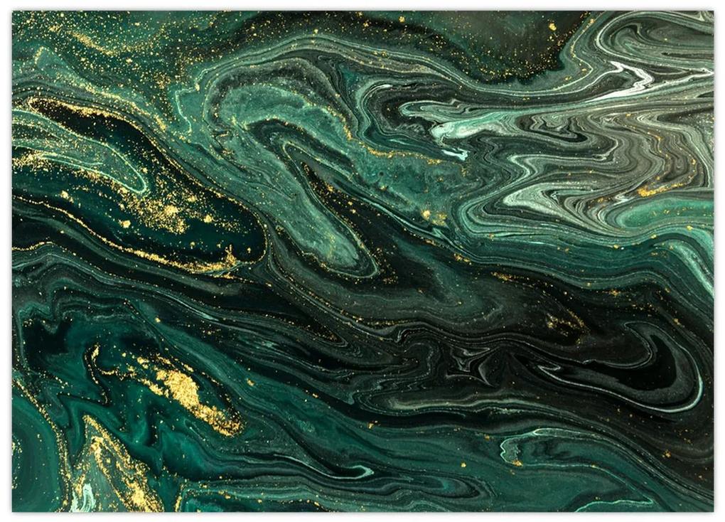 Obraz - Zelený mramor (70x50 cm)