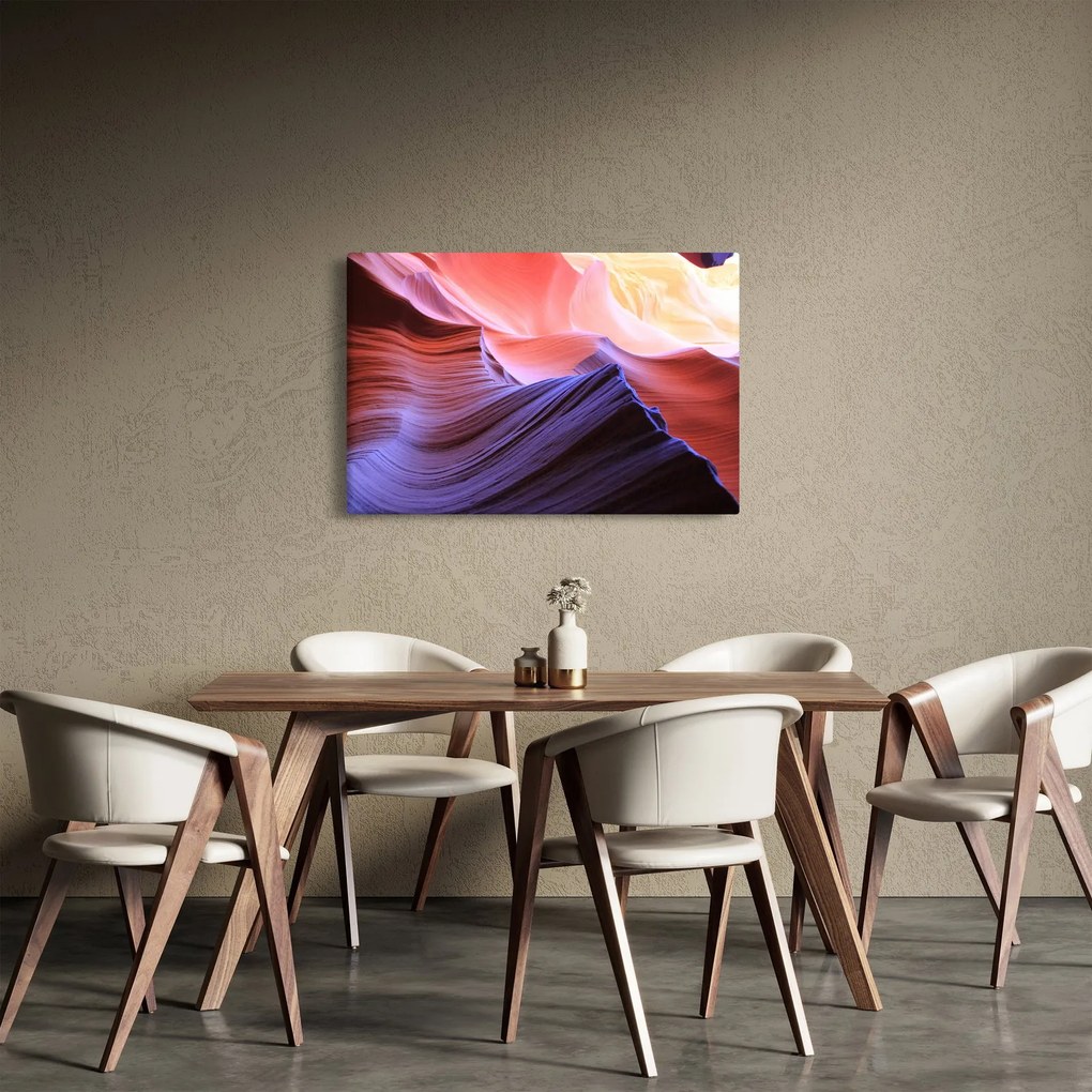 Obraz - farebný piesok (90x60 cm)