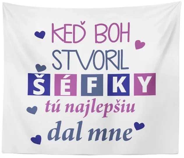 Sablio Deka Keď Boh stvoril šéfky: 150x120 cm