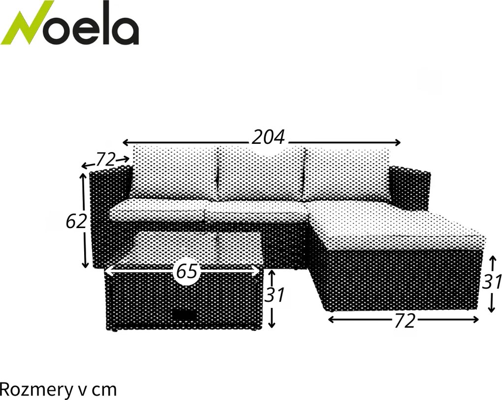 Noela Záhradná ratanová zostava Relax Stockholm
