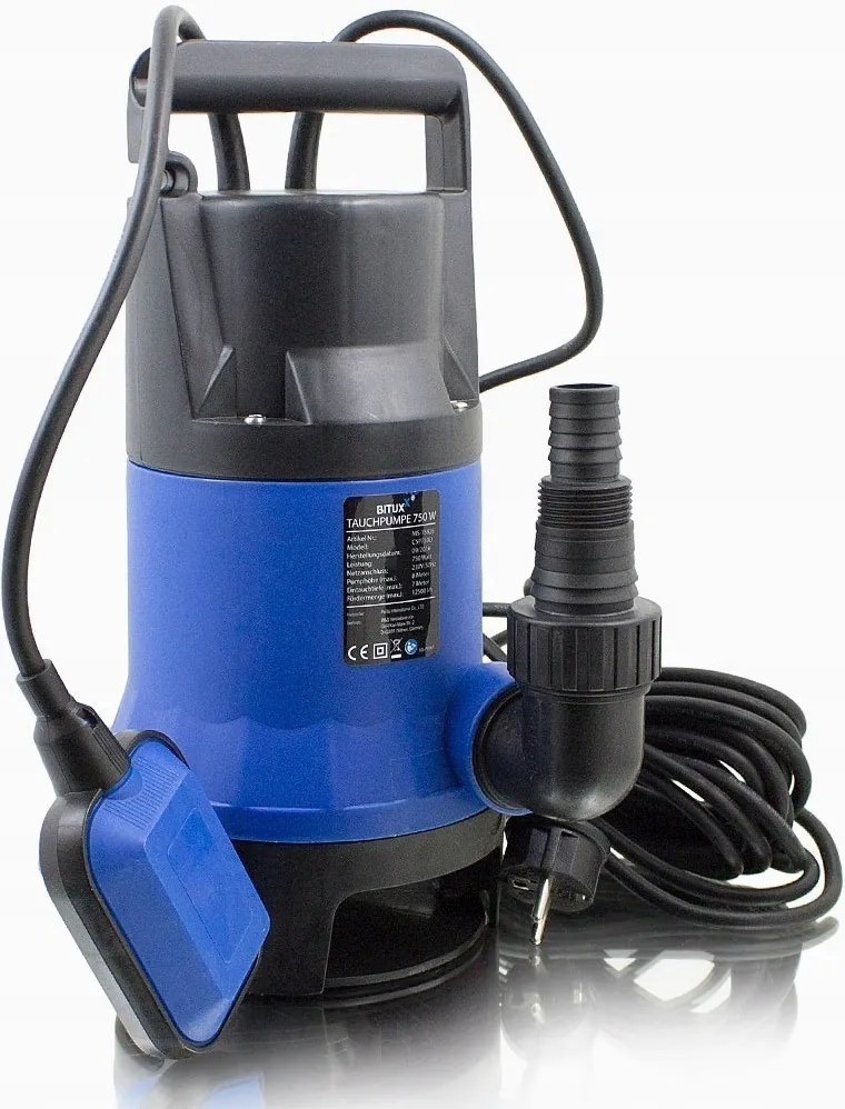 Ponorné čerpadlo 750 W