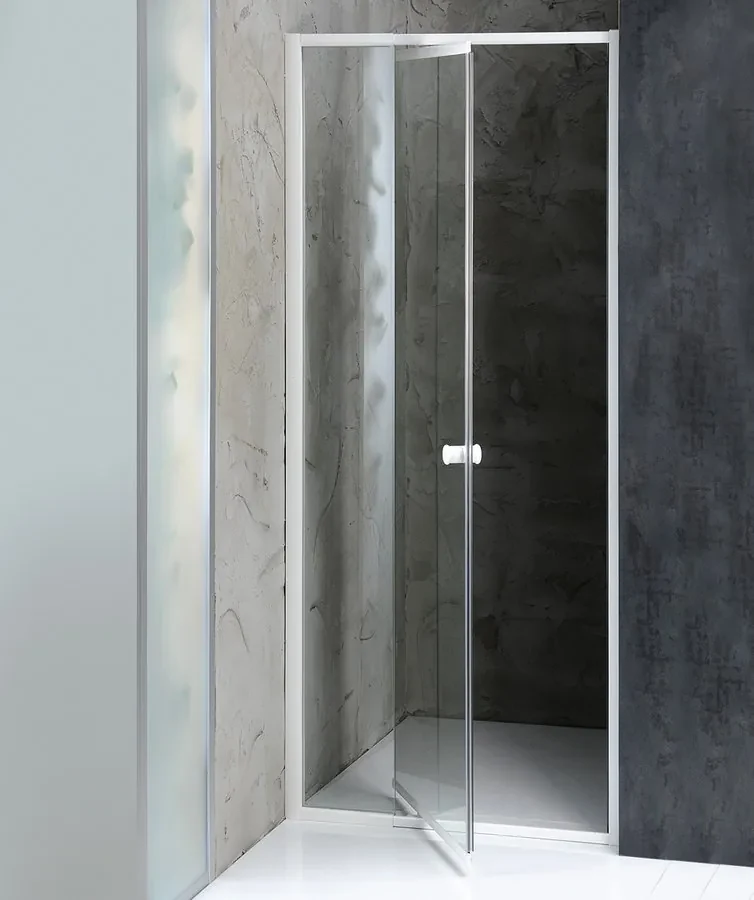 Aqualine Aqualine, AMICO sprchové dvere výklopné 820-1000x1850mm, číre sklo, G80