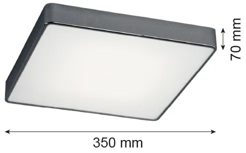 Argon 1578 - Stropné svietidlo ONTARIO 4xE27/15W/230V