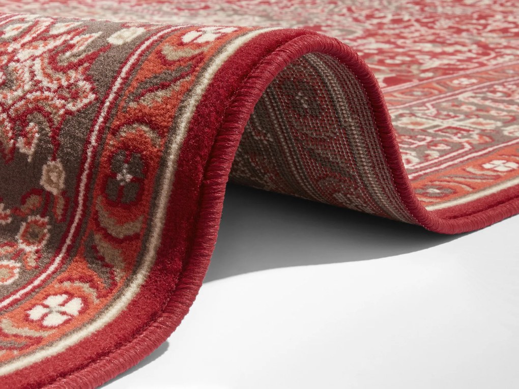 Hanse Home 80x250 cm Kusový koberec Mirkan 104098 Oriental red, červená, chodba / predsieň