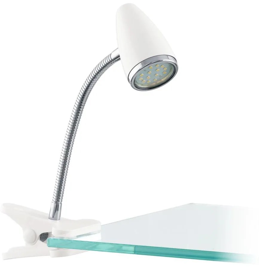 Eglo 94329 - LED Lampa so štipcom RICCIO 1xGU10-LED/3W/230V