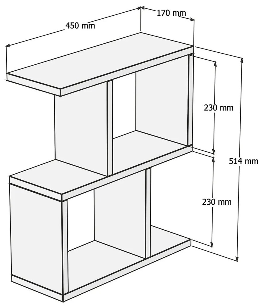 Konferenčný stolík Zet Freesia Marble