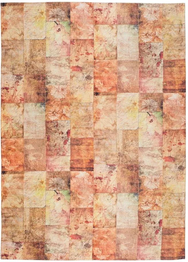 Oranžový koberec Universal Alice, 140 × 200 cm