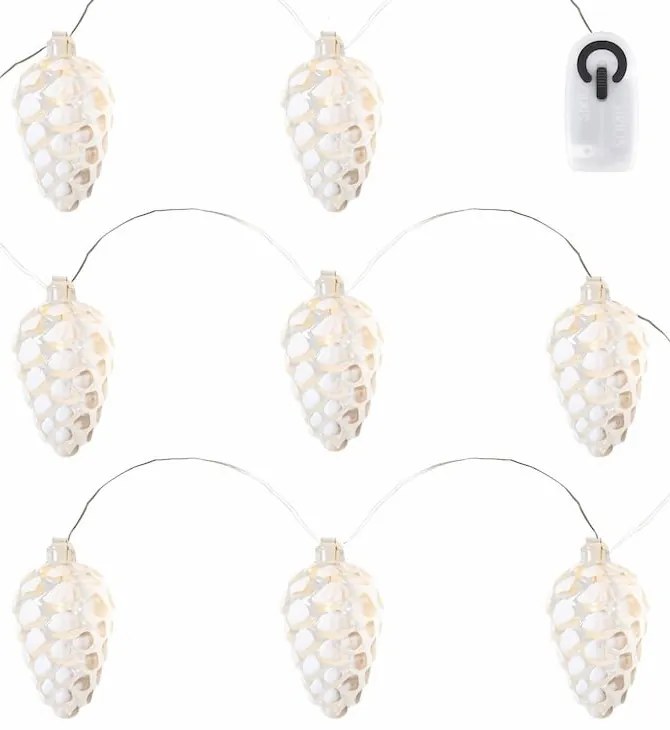 Vianočná svetelná dekorácia počet žiaroviek 8 ks dĺžka 120 cm Celina – Sirius