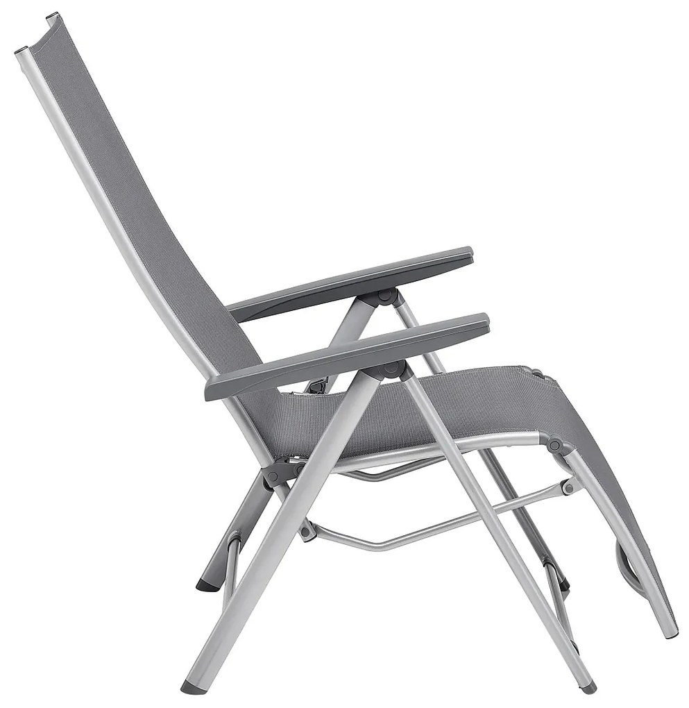 Cirrus Silver-Line relaxačné kreslo sivé