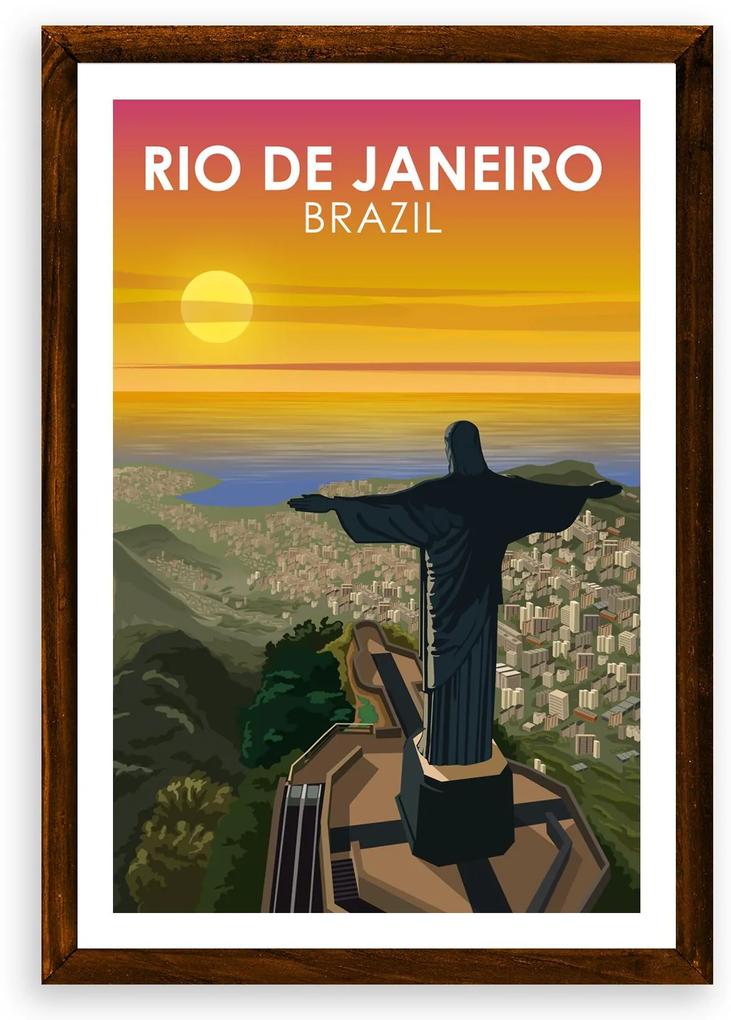 Poster Rio de Janeiro - Poster A3 bez rámu (27,9€)