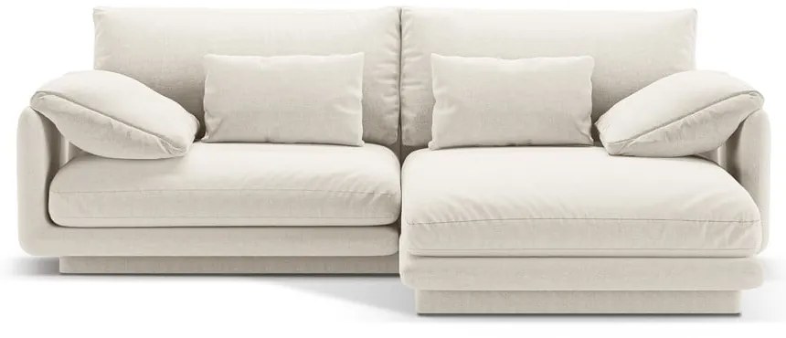 Biela rohová pohovka (pravý roh) Torino – Micadoni Home