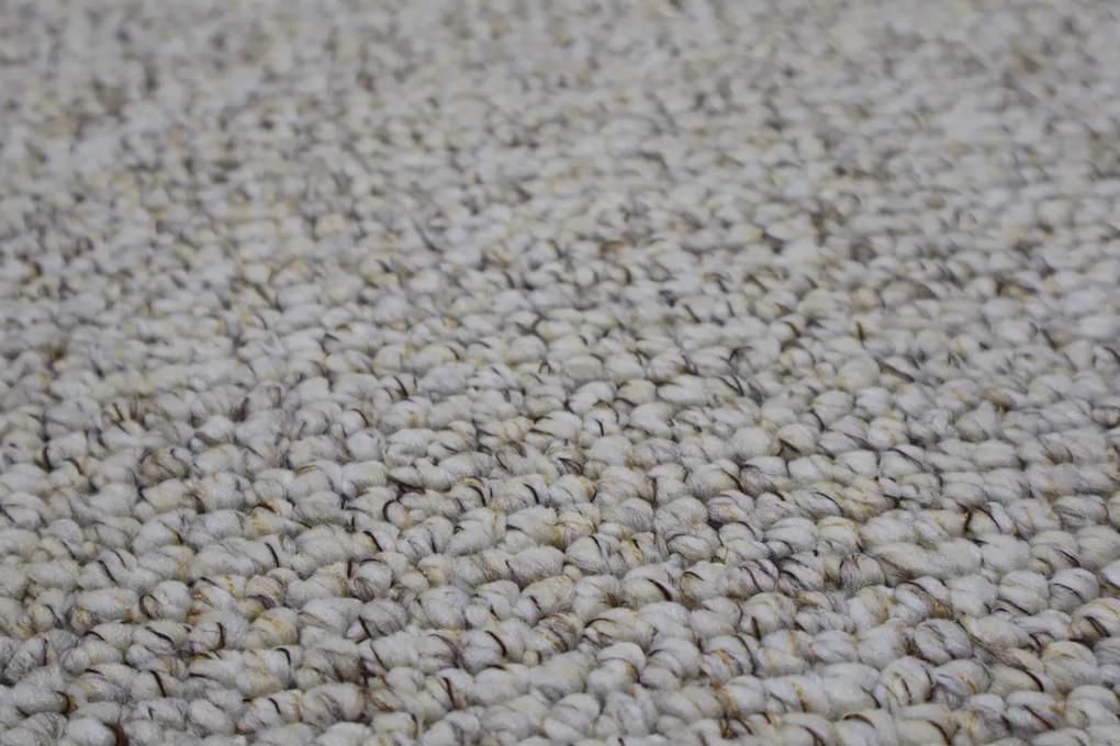 Vopi koberce Kusový koberec Wellington béžový kruhový - 160x160 (priemer) kruh cm