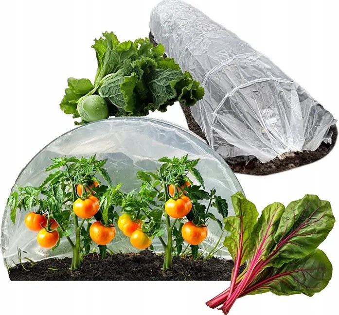 Malý záhradný fóliovník - tunel 6 x 0,5 m