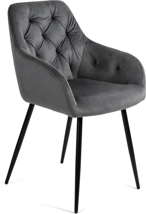 Set - 2 ks Jedálenská stolička AVENBERG LOREN, sivá