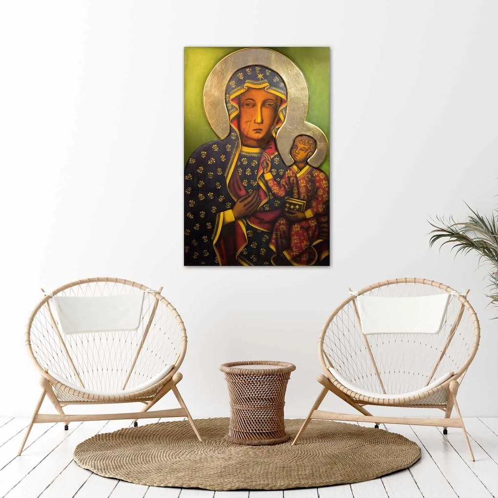 Gario Plagát Matka Božia Čenstochovská Farba rámu: Bez rámu, Rozmery: 30 x 45 cm
