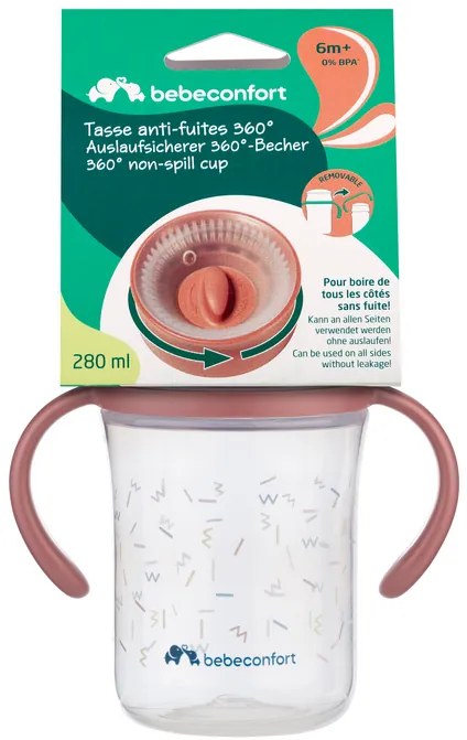 Hrnček trénovací 360 ° 280ml 6m + Terra