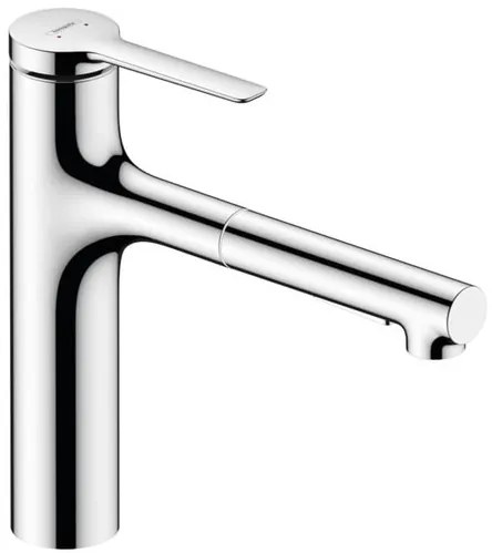 Hansgrohe Zesis drezová batéria s vyťahovacou spŕškou, 2 prúdy chróm 74 801 000